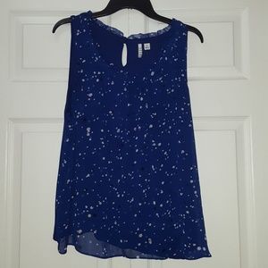 ELLE sleeveless blouse Size XL